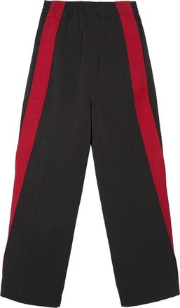 Colville Fred high-waist loose-cut trousers - women - Linen/Flax/Cotton/Polyester/Viscose/Cotton - 38 - Black