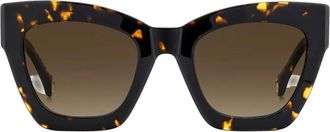 Carolina Herrera Occhiali da sole cat-eye - Nero