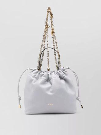Chlo&eacute; icon shoulder bag chain strap