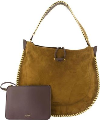 Isabel Marant Oskan Shoulder Bag Khaki