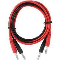 OEM Cables De Prueba Con Conector Banana, Cables Para Mult&iacute;metro, Cable Met&aacute;lico Conductor Para Trabajos El&eacute;ctricos En El Laboratorio - Crezuo