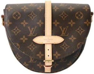 Louis Vuitton Pre-owned Cross Body Bags, female, Brown, Size: ONE SIZE Pre-owned Canvas Cross Body Bag