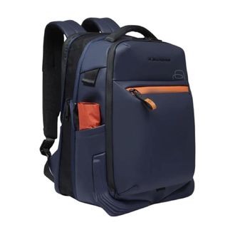 Piquadro Backpacks, male, Blue, ONE SIZE, Corner Underseater Backpack
