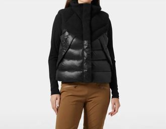 Helly Hansen Bliss Down Vest In Black