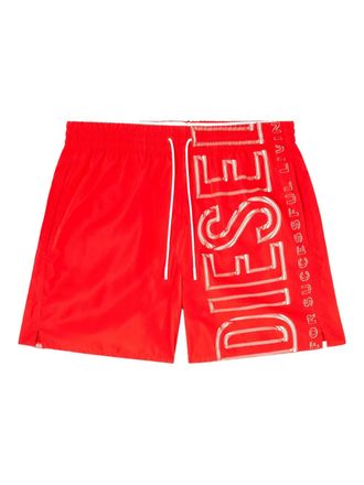 Diesel Soccer-41-D-Core zwembroek met logo - Rood
