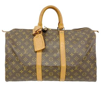 Louis Vuitton Brown Boston Bag (Pre-Owned)