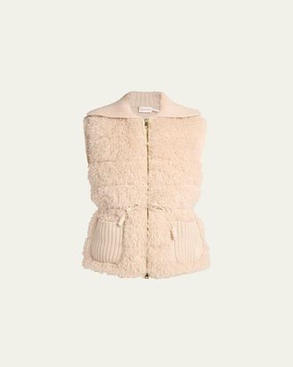Moncler Teddy & Cashmere Vest