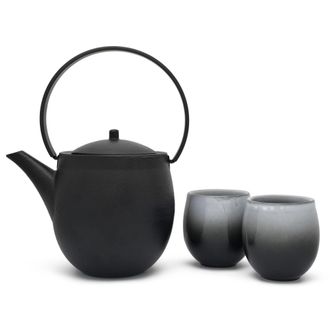 Bredemeijer Bredemeijer Sendai Set Regalo Tetera Fundici&oacute;n Negra 1,2l