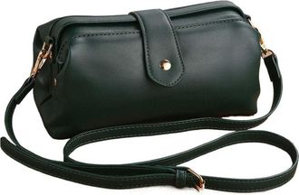 Generic Premium Leather Retro Handmade Doctor Bag Langrents Retro Crossbody Bag Langrents Handbags Langrents Purse (Green)