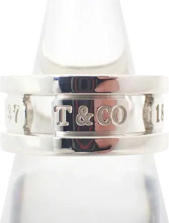 Tiffany & Co. Sterling Silver 925 Band Ring (Pre-Owned)