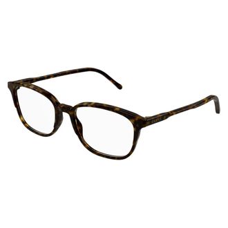 Gucci Rechthoekig Optisch Montuur - unisex - Brillen - Bruin - 53 MM - Accessoires