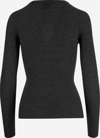 SA SU PHI Womens Cashmere And Silk Knit Black Knitwear Sweater