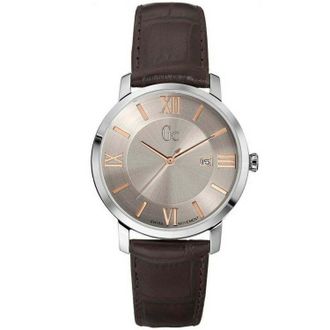 Guess Mens Slim Class Beige Dial Watch