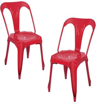 Regalos Miguel Regalos Miguel - Packs Sillas Comedor - Pack 2 Sillas Ulix - Rojo