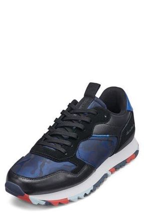 Karl Lagerfeld Camo Runner Sneaker in Navy at Nordstrom Rack, Size 12