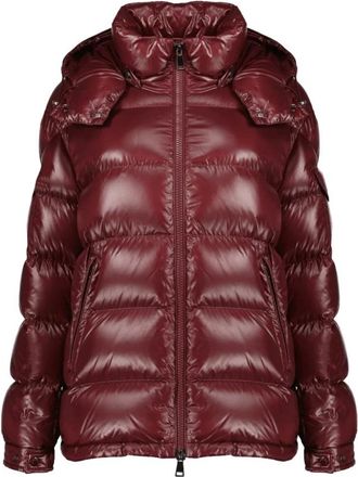 Moncler Maire Jacket - unisex - Gewatteerde jassen - Rood - L - Nylon - Jassen