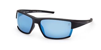 Timberland TB9308 Polarized 02D Mens Sunglasses Black Size 68