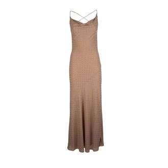 Pinko Maxi Dresses, female, Pink, Size: XS Farro Slipdress