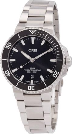 Oris Aquis Date Automatic Black Dial Mens Watch 01 733 7787 4154-07 8 22 04PEB