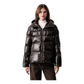 Pinko Eleodoro Quilted Jacket - - Jackets - Donna - Marrone - XS
