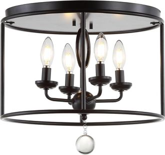 Jonathan Y Designs Designs Alma 16in LED Flush Mount