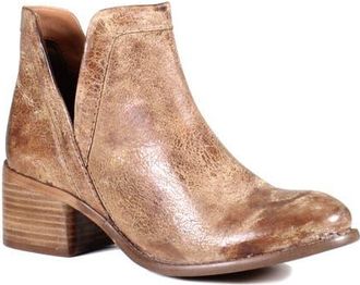 Diba WORK NERD vintage leather bootie in Tan at Nordstrom, Size 9.5