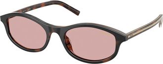 Prada PR D17S 20P9G1 Womens Sunglasses Tortoiseshell Size 52