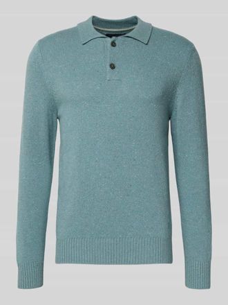 Marc O'Polo Regular Fit Strickpullover aus Woll-Mix in Eisblau, Größe XXL