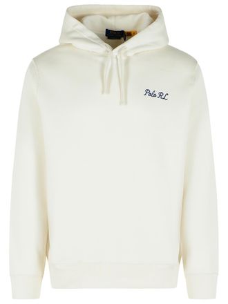Polo Ralph Lauren Sweatshirt aus cremefarbener Baumwollmischung