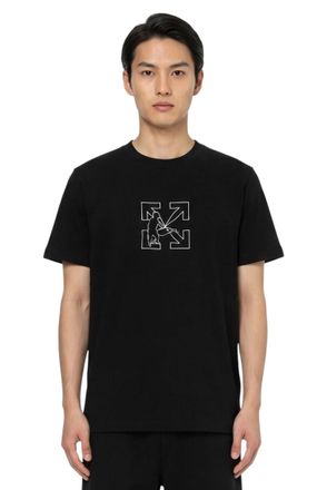 Off-white Black Crew Neck T-Shirt