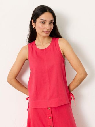 Fat Face FatFace Darcy Dark Pink Petite Blouse