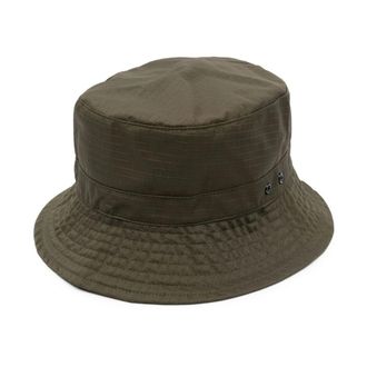 Our Legacy Bucket Hat - Heren - Hoeden - Groen - S/M - Katoen - Accessoires