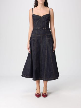 Self Portrait Dress SELF-PORTRAIT Woman color Blue