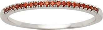 Made by Mary Birthstone Stacking Ring in Silver January at Nordstrom, Size 5