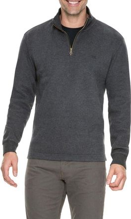 Rodd & Gunn Alton Ave Regular Fit Pullover Sweatshirt in Smoke at Nordstrom, Size Xxx-Large