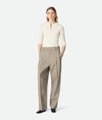 Bottega Veneta Fleck Viscose Trousers - Bottega Veneta