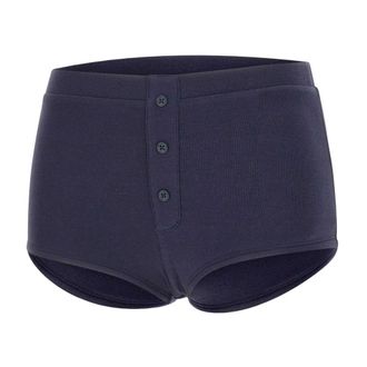 Entire studios Bottoms, female, Blue, Size: M Booty Shorts Limone