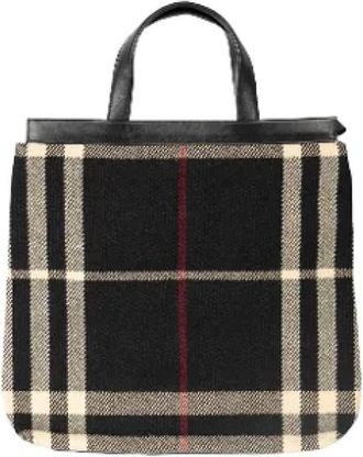 Burberry Pre-owned Draagtas - Dames - Vintage Shopper - Zwart - ONE Size - Vintage