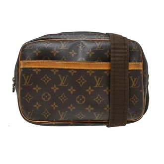 Louis Vuitton Reporter Monogram Canvas Brown Canvas Handbag (Pre-Owned)