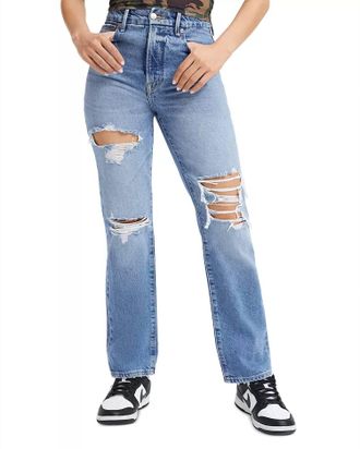 Good American Boy Boyfriend Jeans In Indigo244