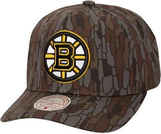 Mitchell & Ness Mens Mitchell & Ness Camo Boston Bruins Hidden Camo Pro Crown Adjustable Hat at Nordstrom