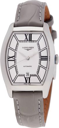 Longines Evidenza Automatic Champagne Dial Ladies Watch L2.142.4.66.2