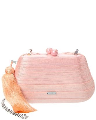Raf&eacute; New York Rosie Straw Clutch
