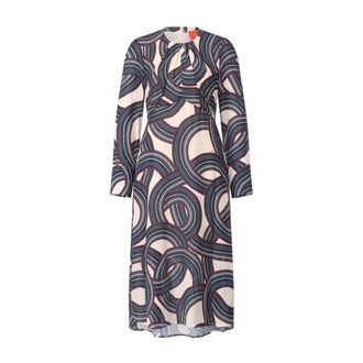 La DoubleJ Midi Dresses, female, Multicolor, S, Waist-Enhancing Midi Dress