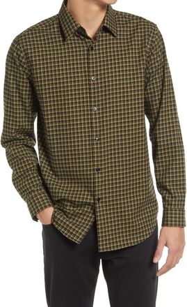 Theory Irving Windham Twill Button-Up Shirt in Capulet at Nordstrom, Size X-Large