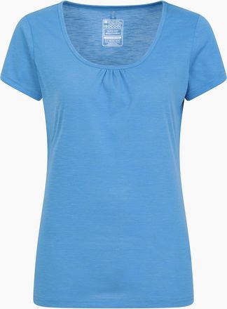 Mountain Warehouse Womens Mountain Warehouse Womens/Ladies Agra Quick Dry T-Shirt - Blue - Size: 14