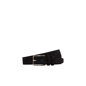 Kiton Cintura Calfskin Belt - Accessories - Hombre - Negro - 105 CM