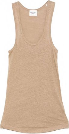 Isabel Marant Womens Thea Tank Top In Beige