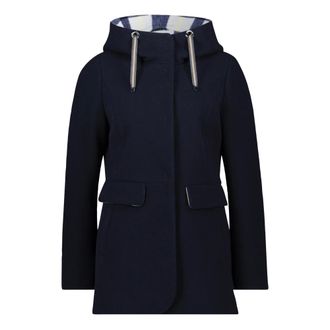 AMBER & JUNE Dames, Jassen, Blauw, Maat: 3XL Flanel