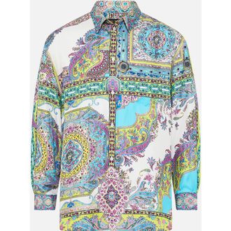 Camilla Long Sleeve Oversized Shirt Magic Carpet Ride at Nordstrom, Size X-Large